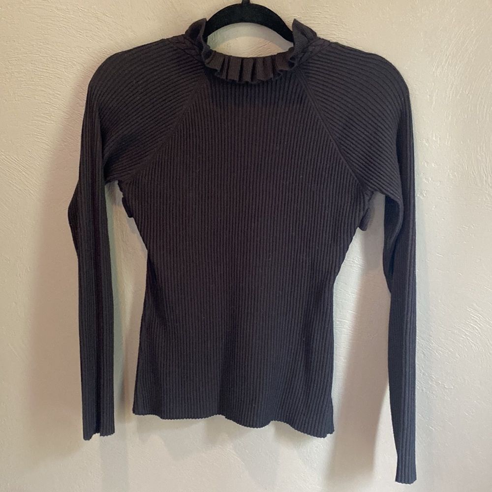 C/Meo Collective Ruffle Sweater - Picture 2 of 7